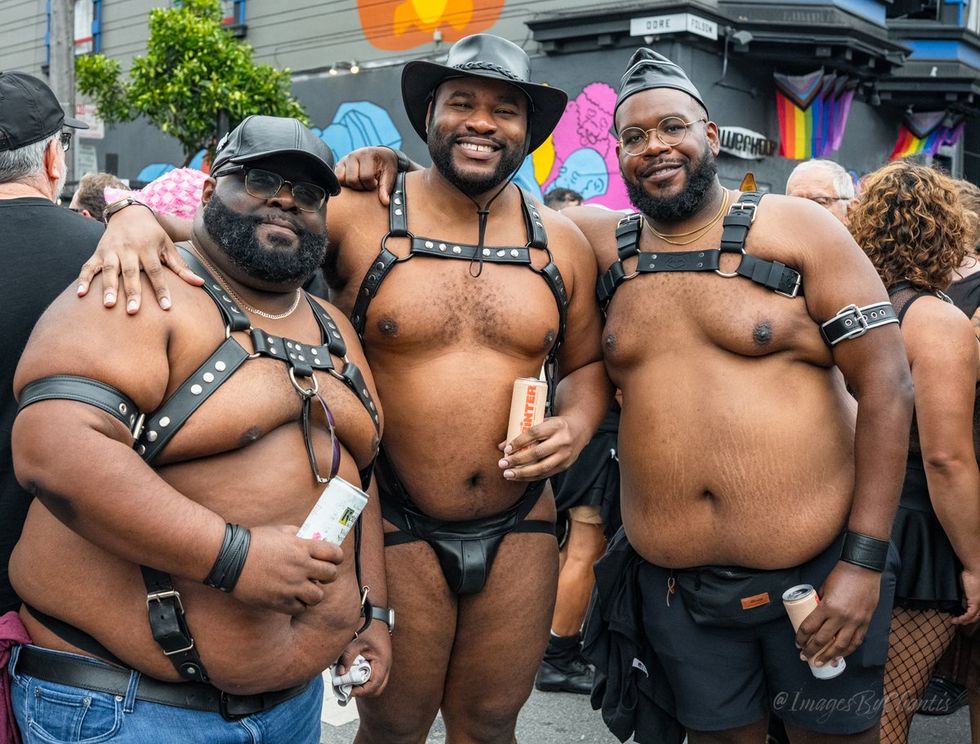 San Francisco Folsom Street leather kink festival Dore Up Your Alley 2025 photo gallery provided by Chantis Parks Photography