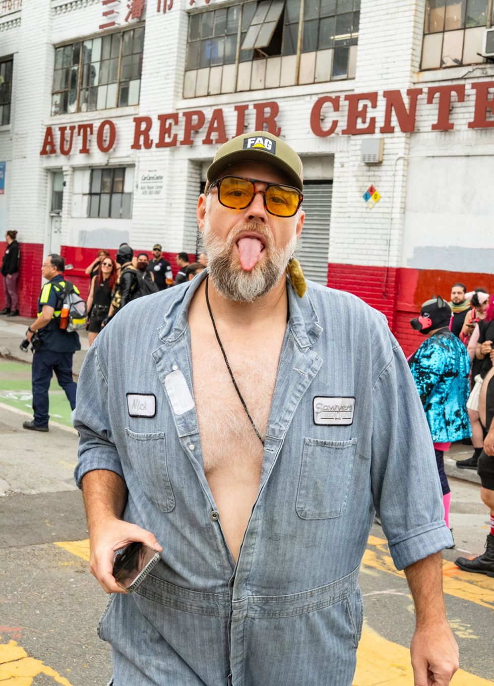 San Francisco Folsom Street leather kink festival Dore Up Your Alley 2025 photo gallery provided by Chantis Parks Photography