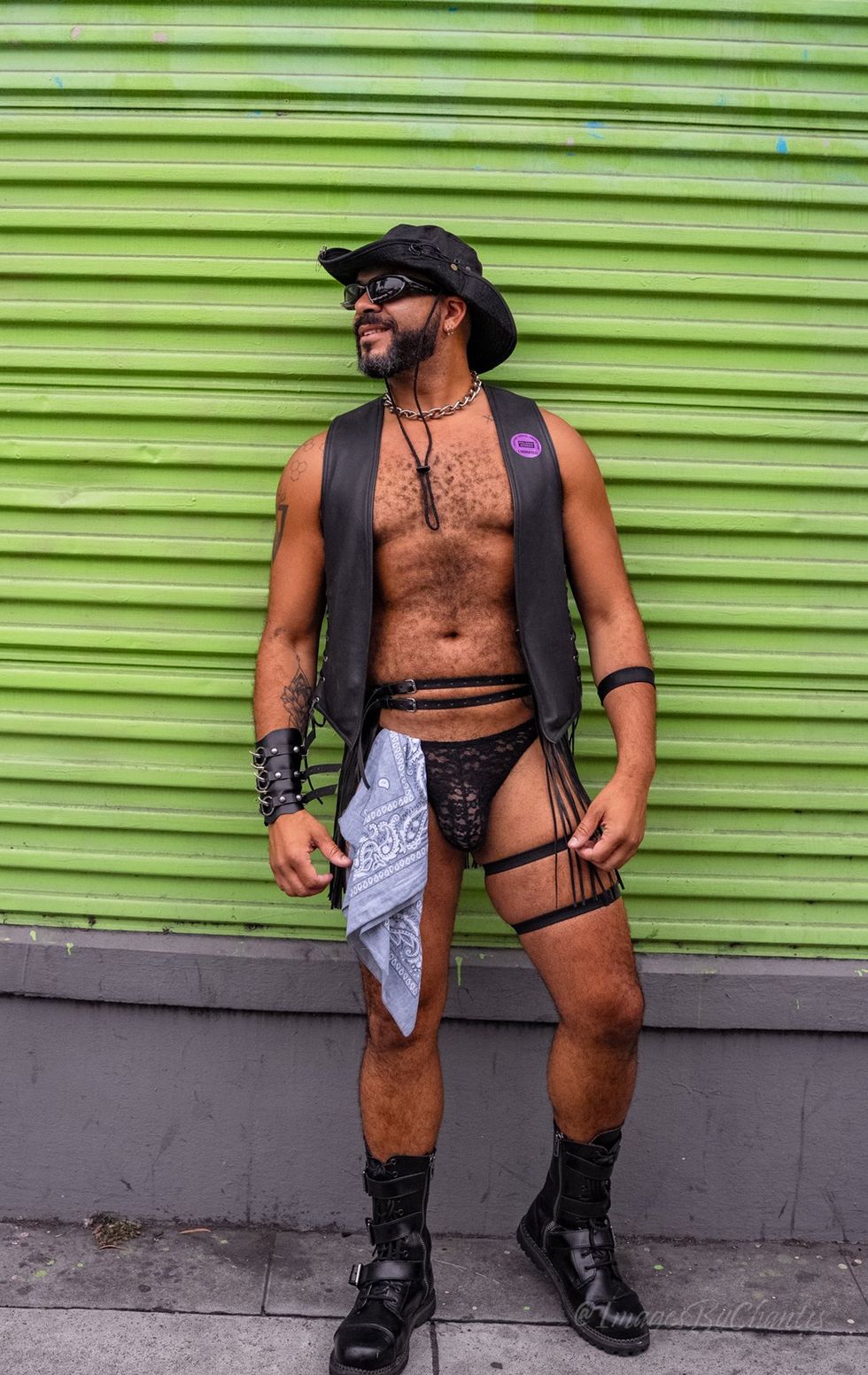 San Francisco Folsom Street leather kink festival Dore Up Your Alley 2025 photo gallery provided by Chantis Parks Photography