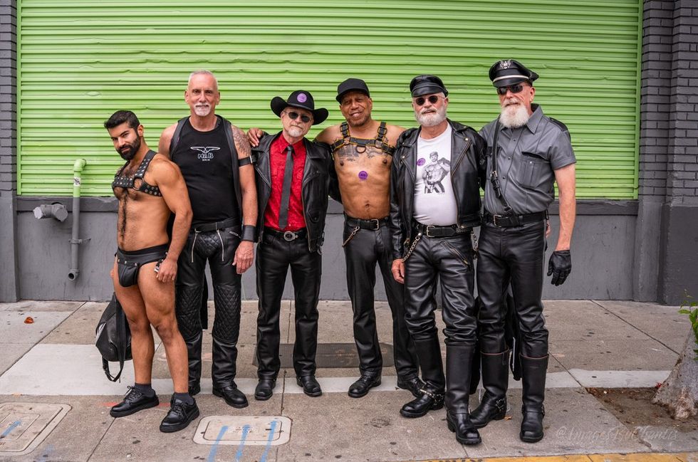 San Francisco Folsom Street leather kink festival Dore Up Your Alley 2025 photo gallery provided by Chantis Parks Photography