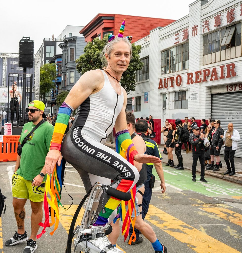 San Francisco Folsom Street leather kink festival Dore Up Your Alley 2025 photo gallery provided by Chantis Parks Photography