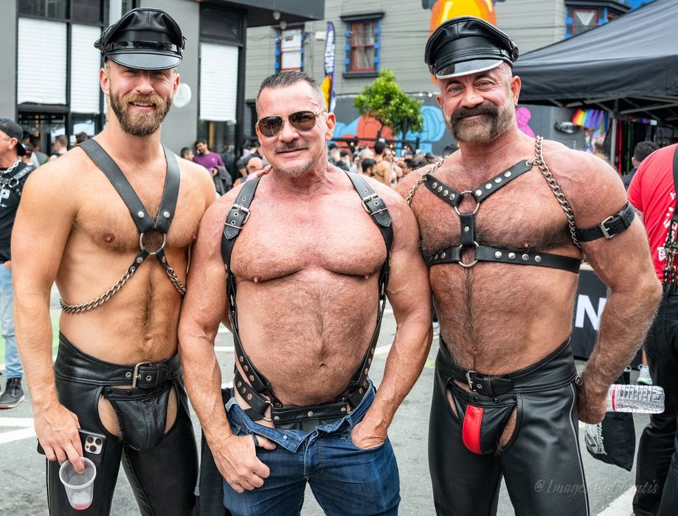 San Francisco Folsom Street leather kink festival Dore Up Your Alley 2025 photo gallery provided by Chantis Parks Photography