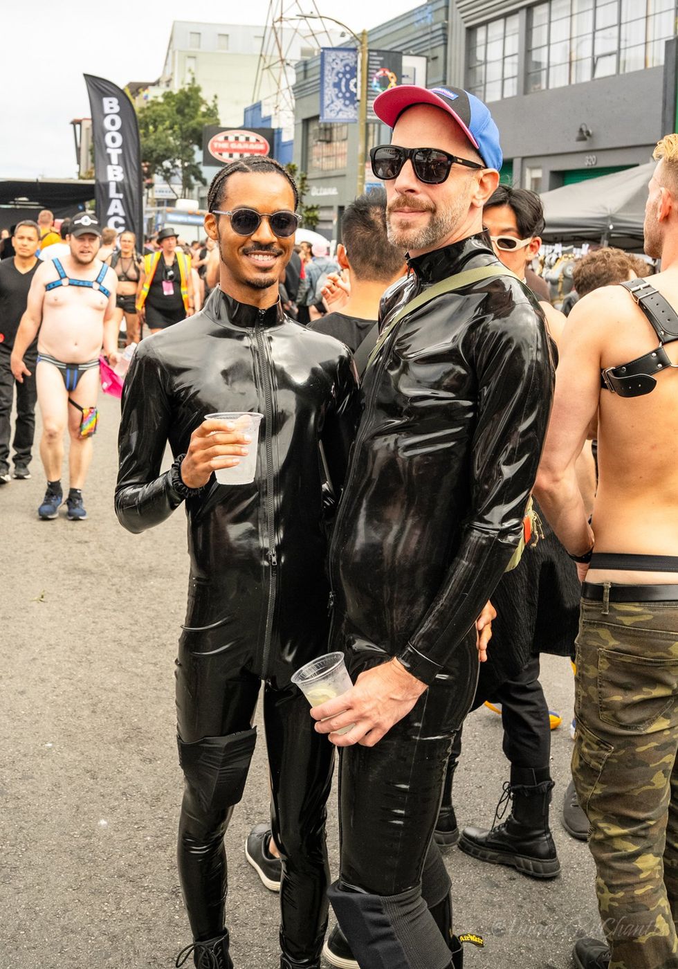 San Francisco Folsom Street leather kink festival Dore Up Your Alley 2025 photo gallery provided by Chantis Parks Photography