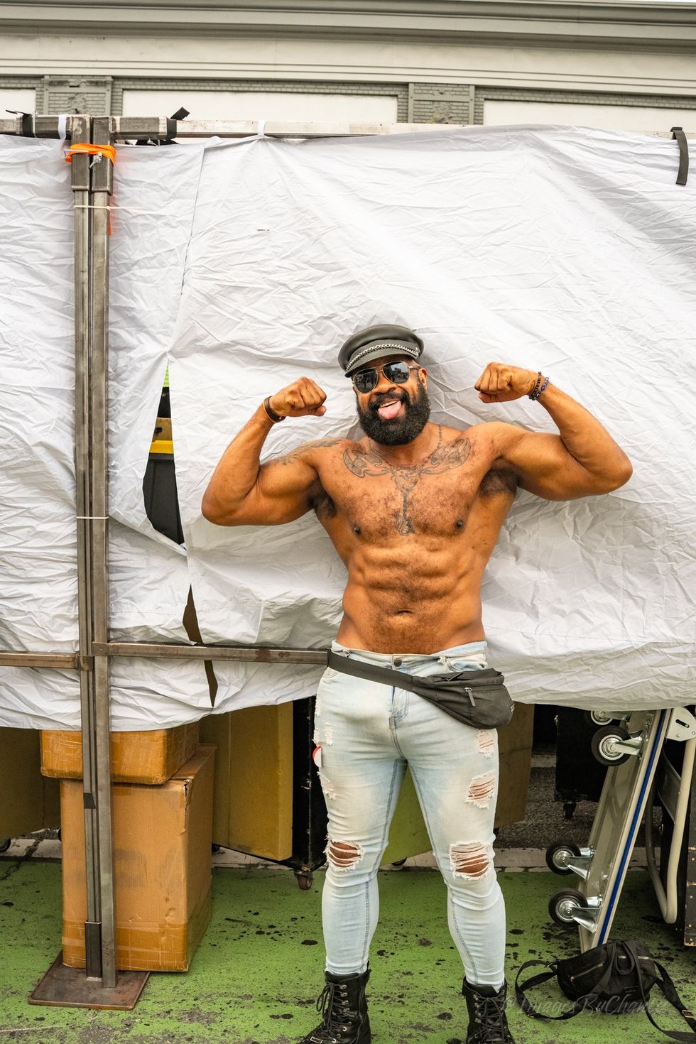 San Francisco Folsom Street leather kink festival Dore Up Your Alley 2025 photo gallery provided by Chantis Parks Photography