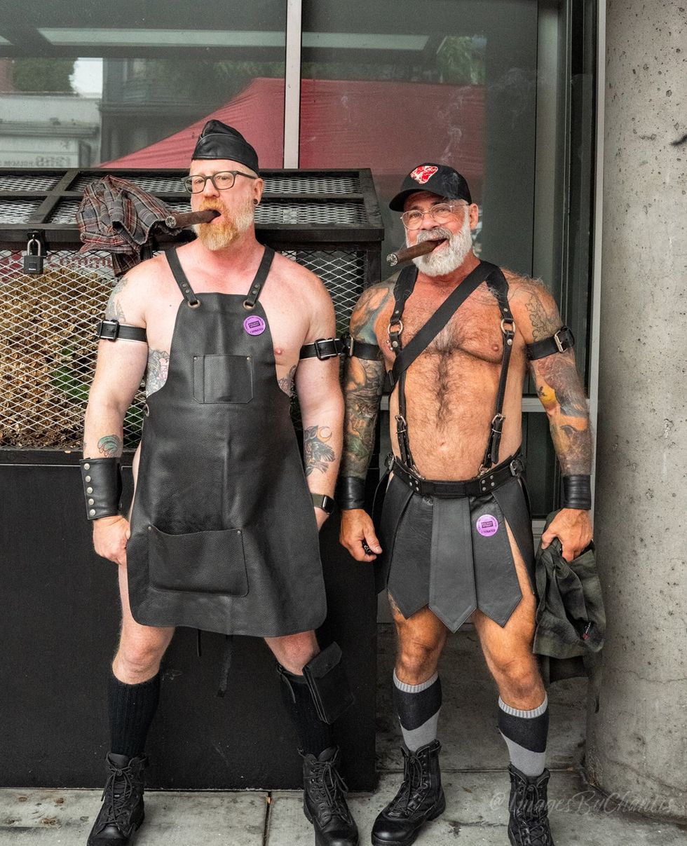 San Francisco Folsom Street leather kink festival Dore Up Your Alley 2025 photo gallery provided by Chantis Parks Photography