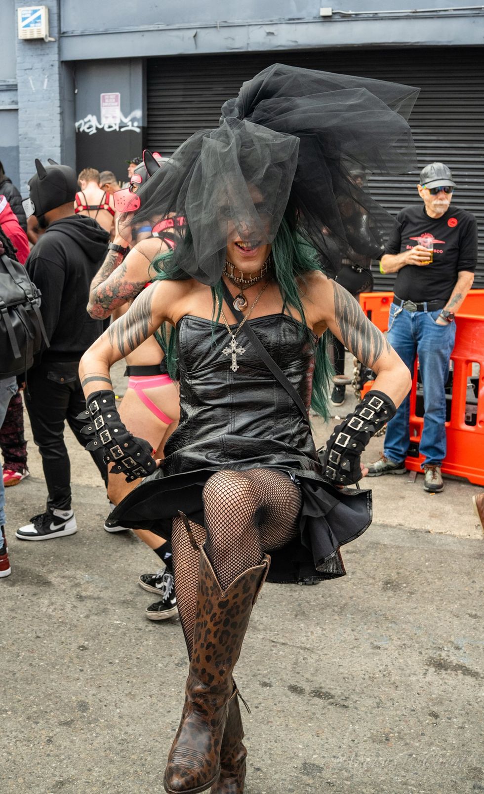 San Francisco Folsom Street leather kink festival Dore Up Your Alley 2025 photo gallery provided by Chantis Parks Photography