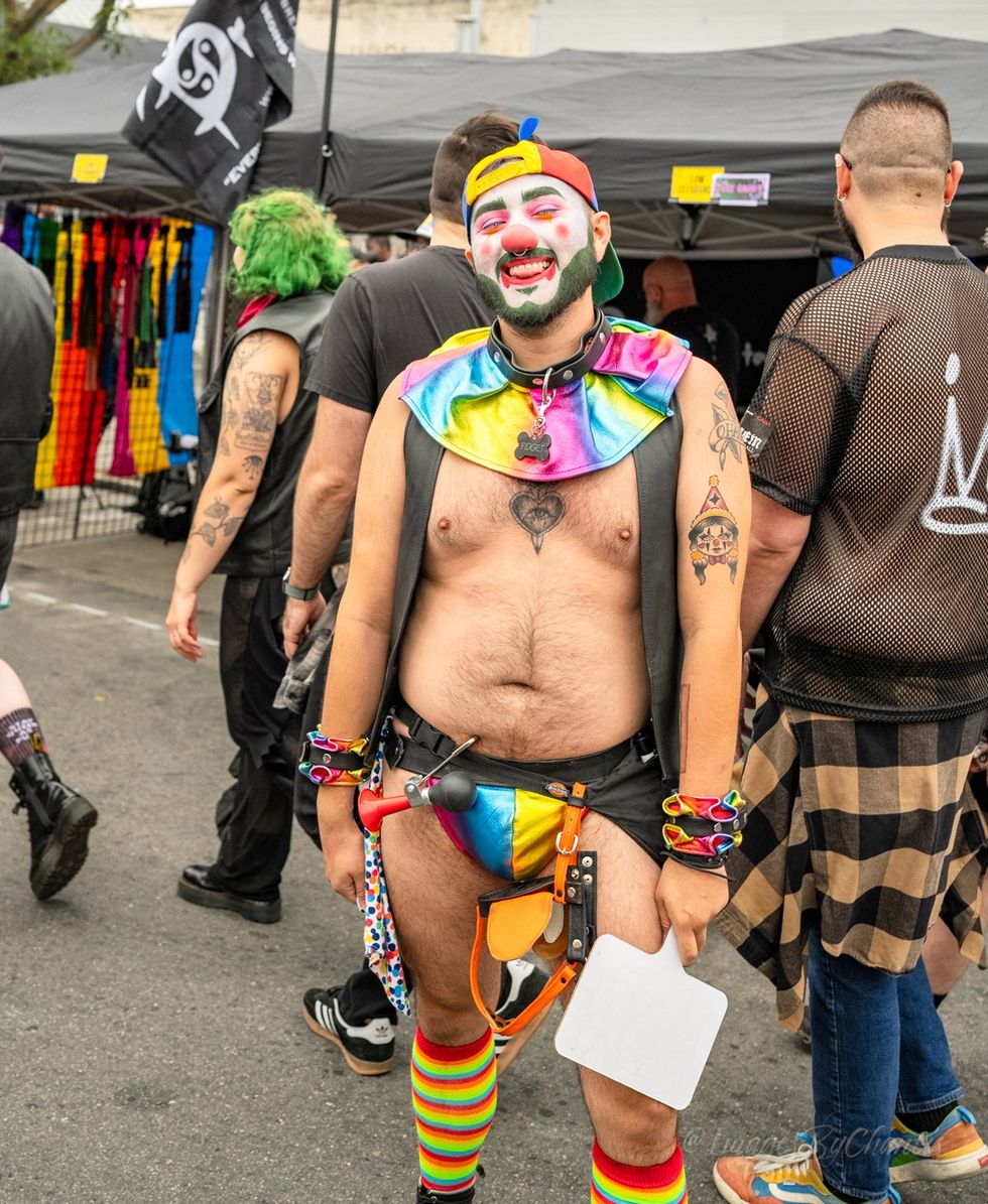 San Francisco Folsom Street leather kink festival Dore Up Your Alley 2025 photo gallery provided by Chantis Parks Photography