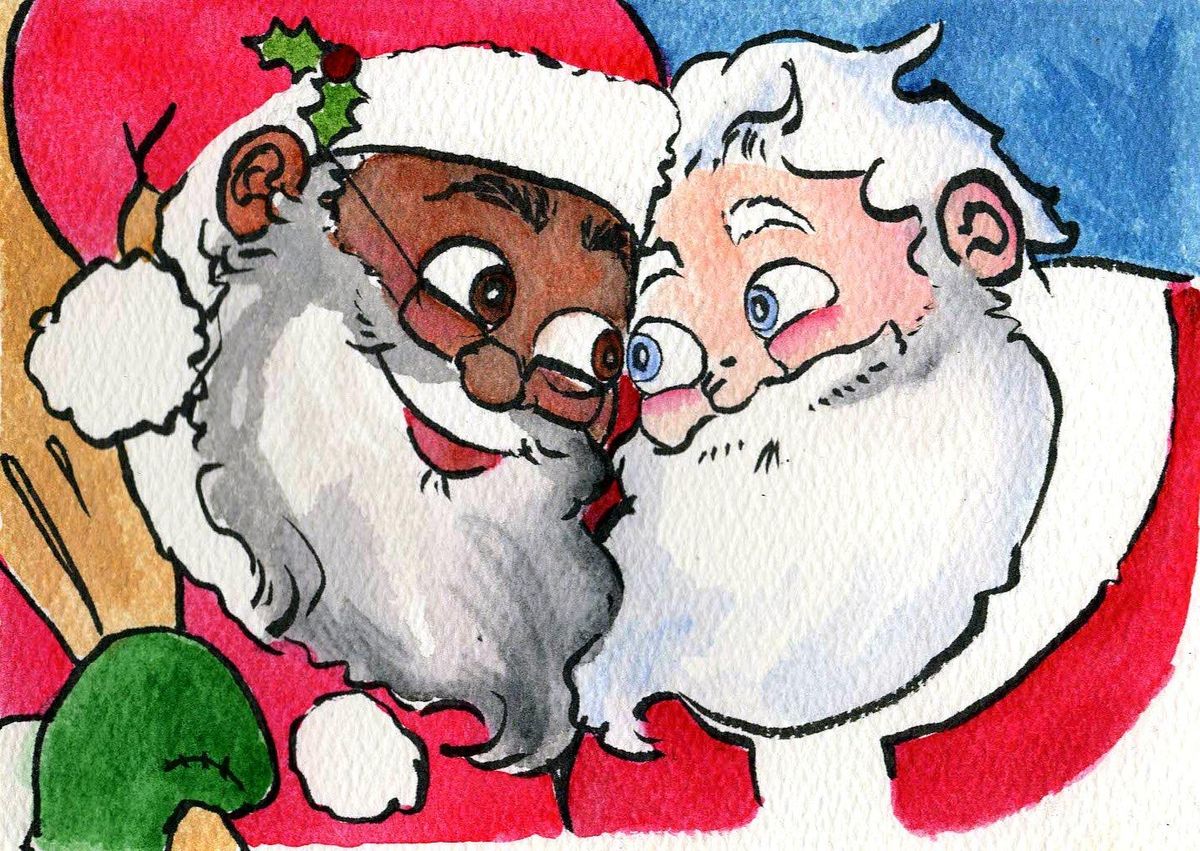 Santa is Black and Queer in a New Children's Book