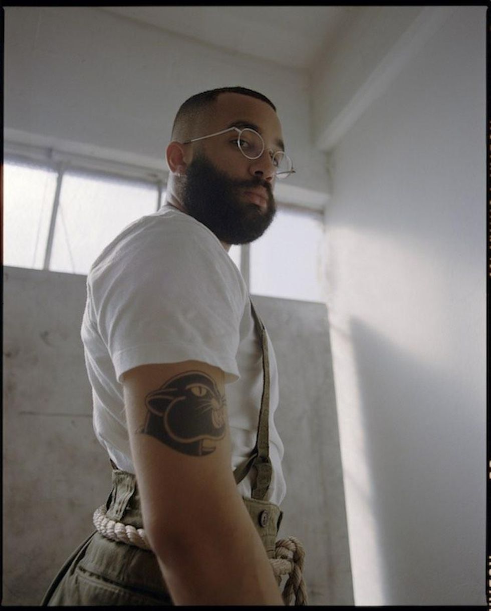 Santana Bellas' Military Aesthetic Captured By Parker Woods