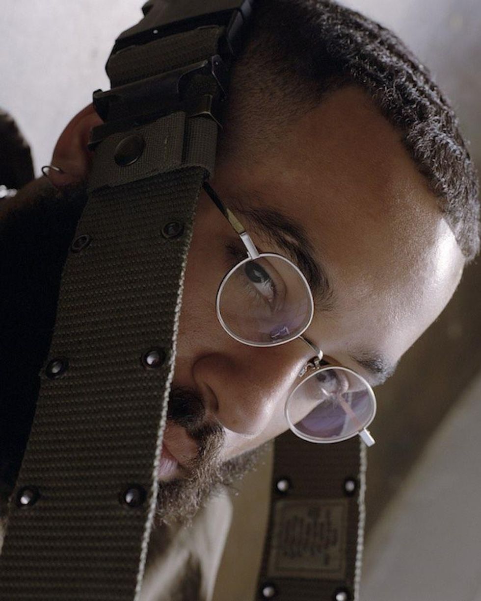 Santana Bellas' Military Aesthetic Captured By Parker Woods