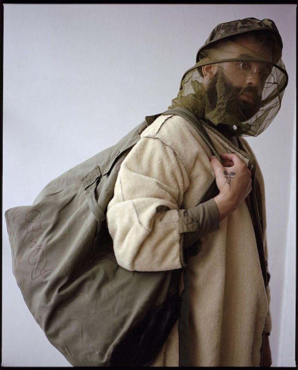 Santana Bellas' Military Aesthetic Captured By Parker Woods