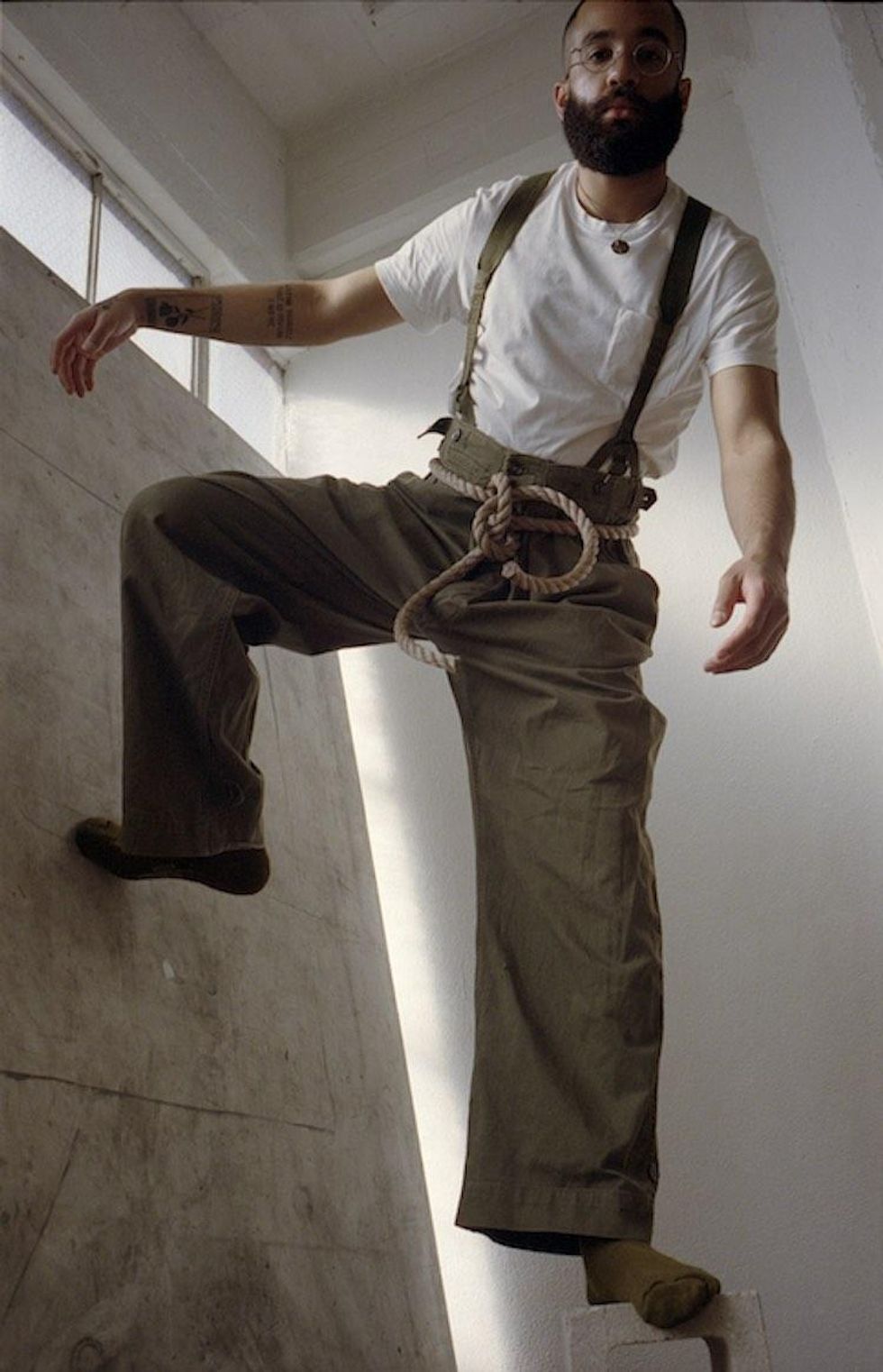 Santana Bellas' Military Aesthetic Captured By Parker Woods