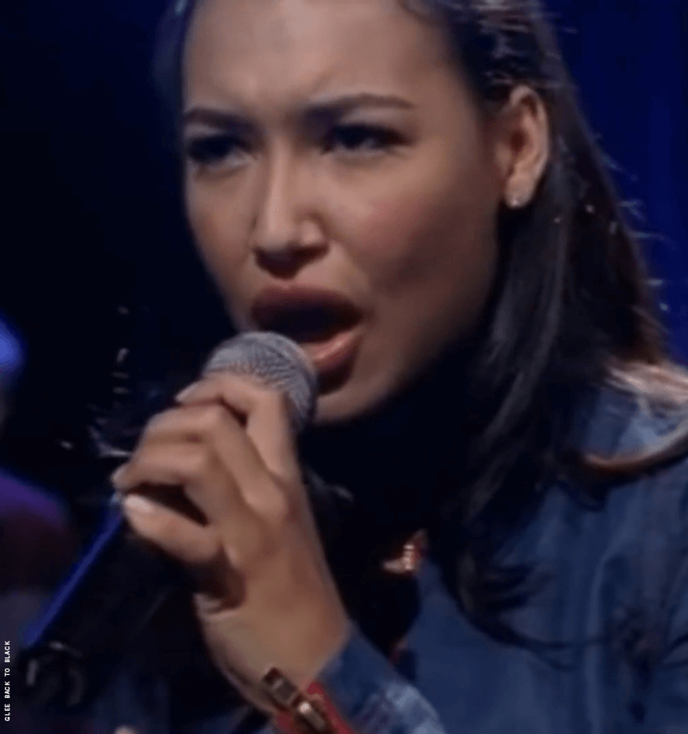 Santana singing Back to Black