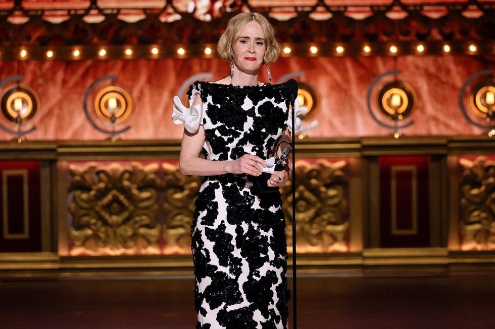 Sarah Paulson at the 77th Tony Awards