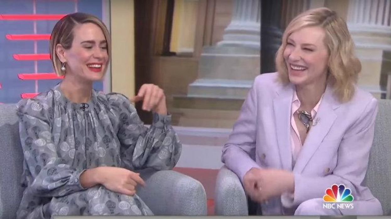 Sarah Paulson, Cate Blanchett, Hoda Kotb, Today Show, Ocean's 8