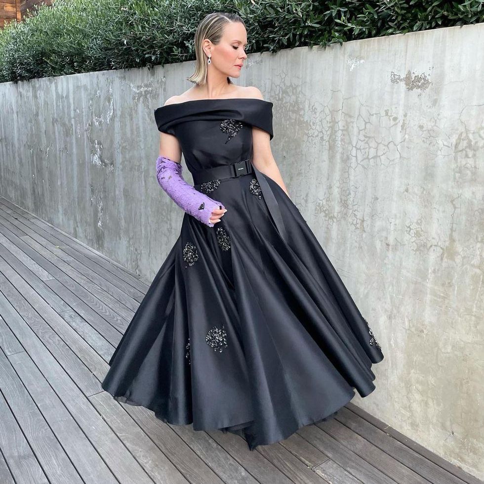Sarah Paulson in 2021 Golden Globes