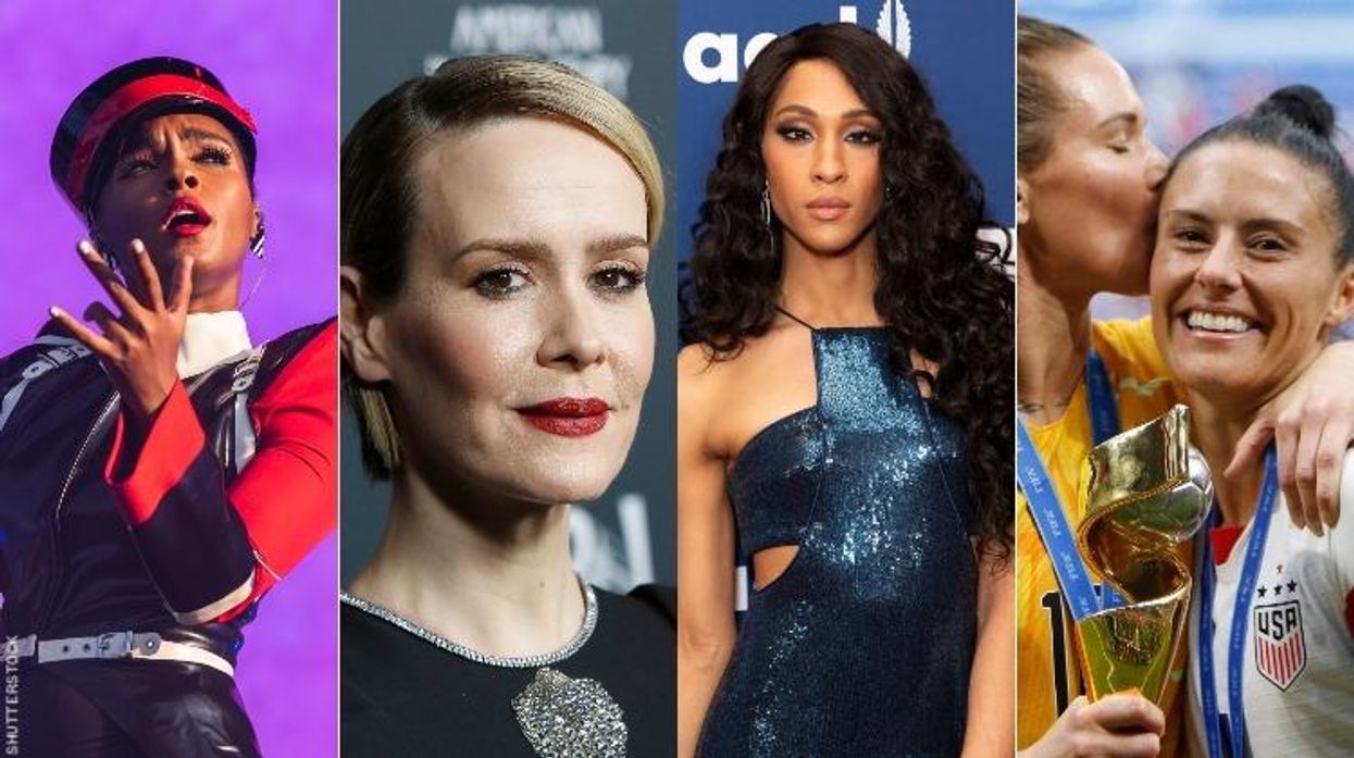 Sarah Paulson, Janelle Monae, Ali Krieger, Mj Rodriguez in quad.