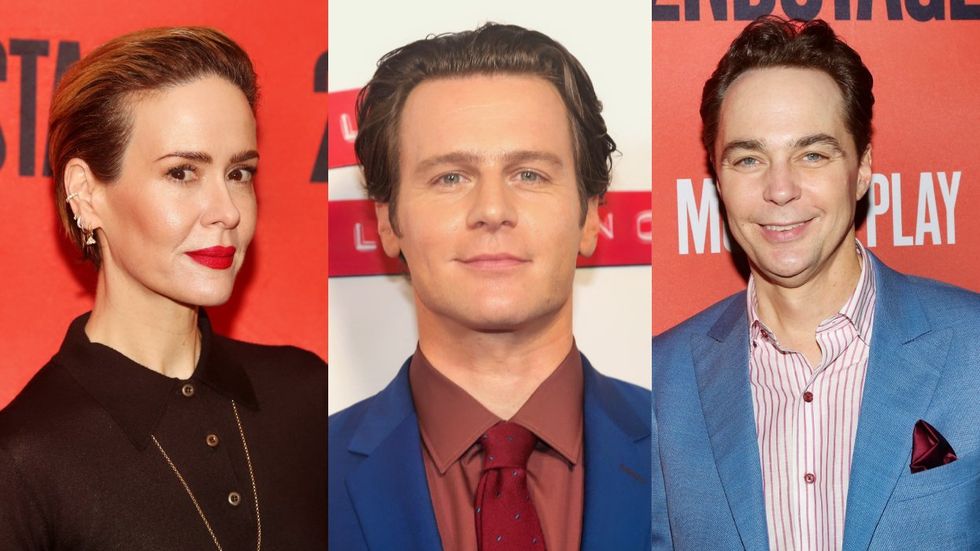 Sarah Paulson; Jonathan Groff; Jim Parsons