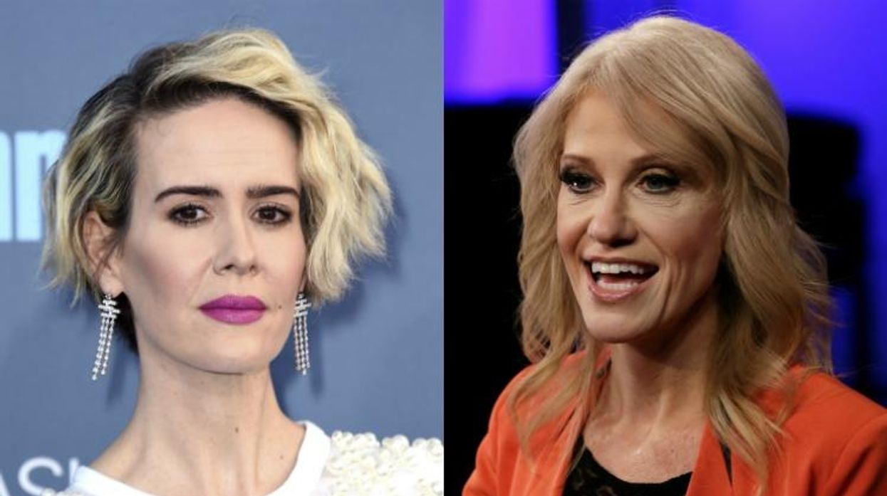 Sarah Paulson, Kellyanne Conway, American Horror Story