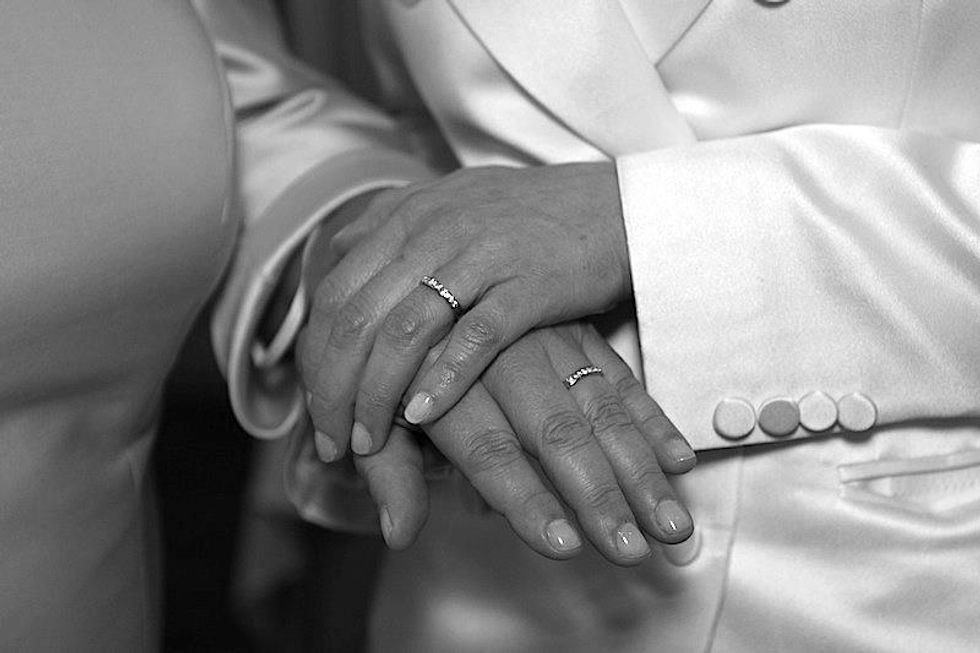 Sarah Shively and Marilys Ernst: Married November 6, 2011