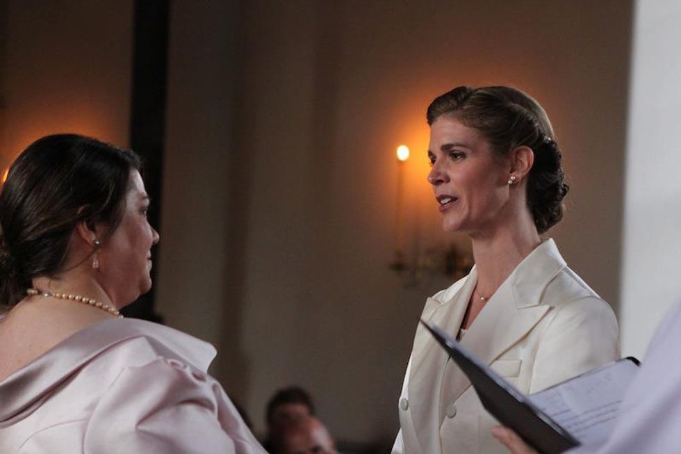 Sarah Shively and Marilys Ernst: Married November 6, 2011