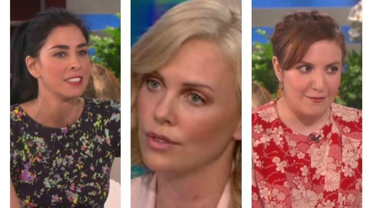 Sarah Silverman, Charlize Theron, Lena Dunham