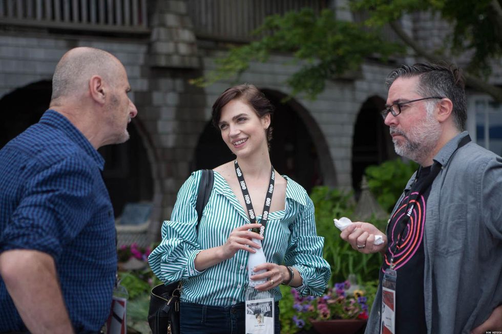 Sarah Wharton Leading Actress in The Ring Thing with Press