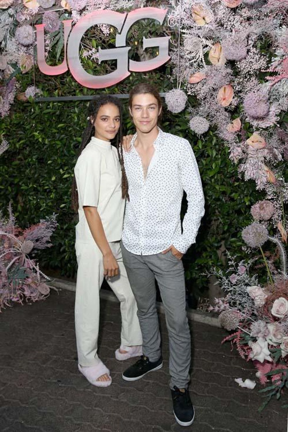 Sasha Lane and Daniel Hivner