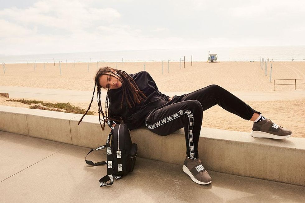 Sasha Lane's New Campaign for UGG's The Collective