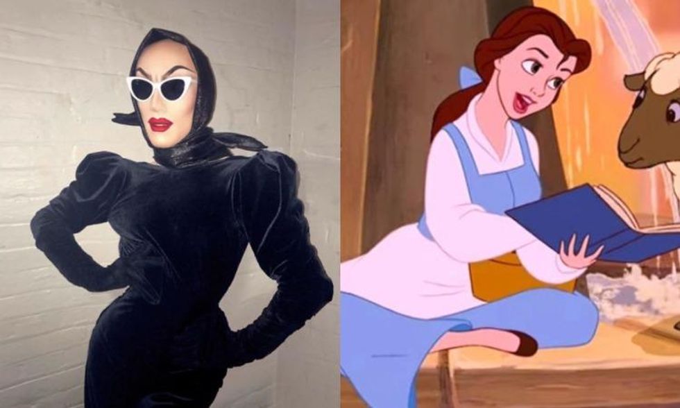 Sasha Velour As The Bookish, Brainy Belle