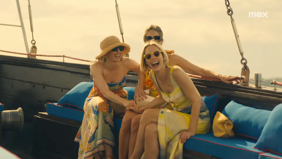 Scene in The White Lotus season 3 trailer