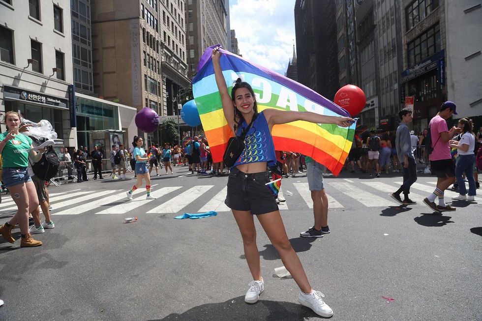 Scenes from the Pepsi WorldPride float