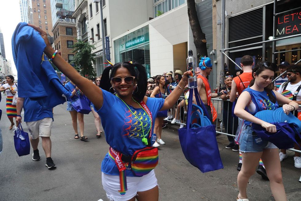 Scenes from the Pepsi WorldPride float