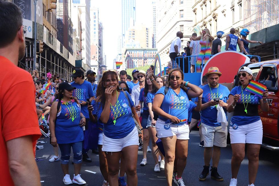 Scenes from the Pepsi x Out WorldPride float