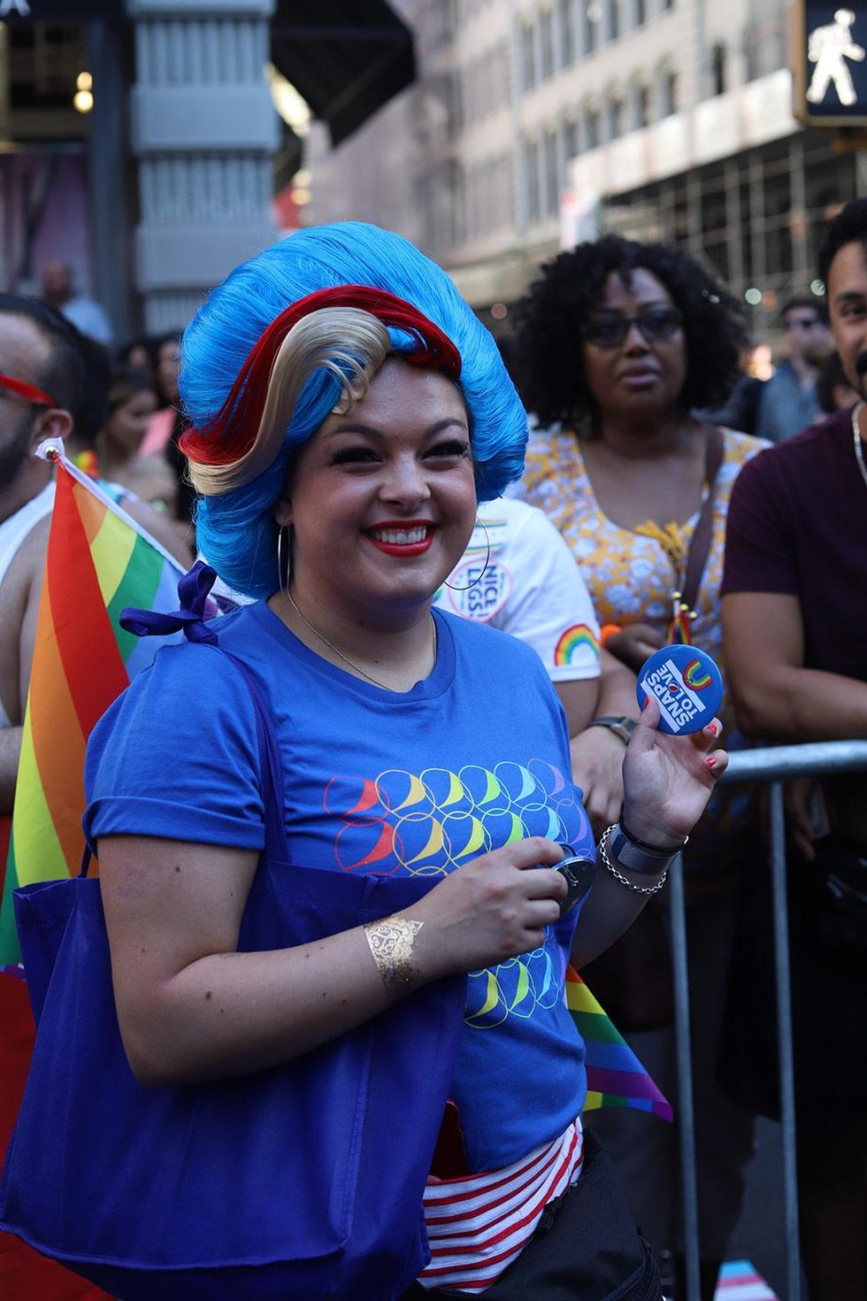 Scenes from the Pepsi x Out WorldPride float