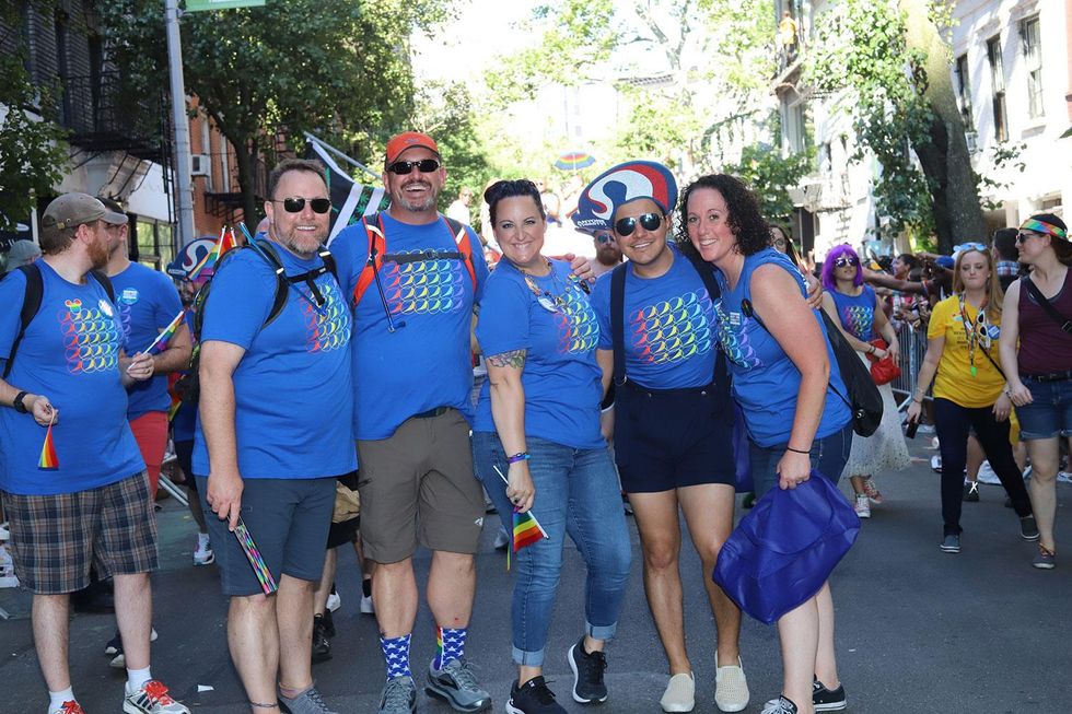 Scenes from the Pepsi x Out WorldPride float