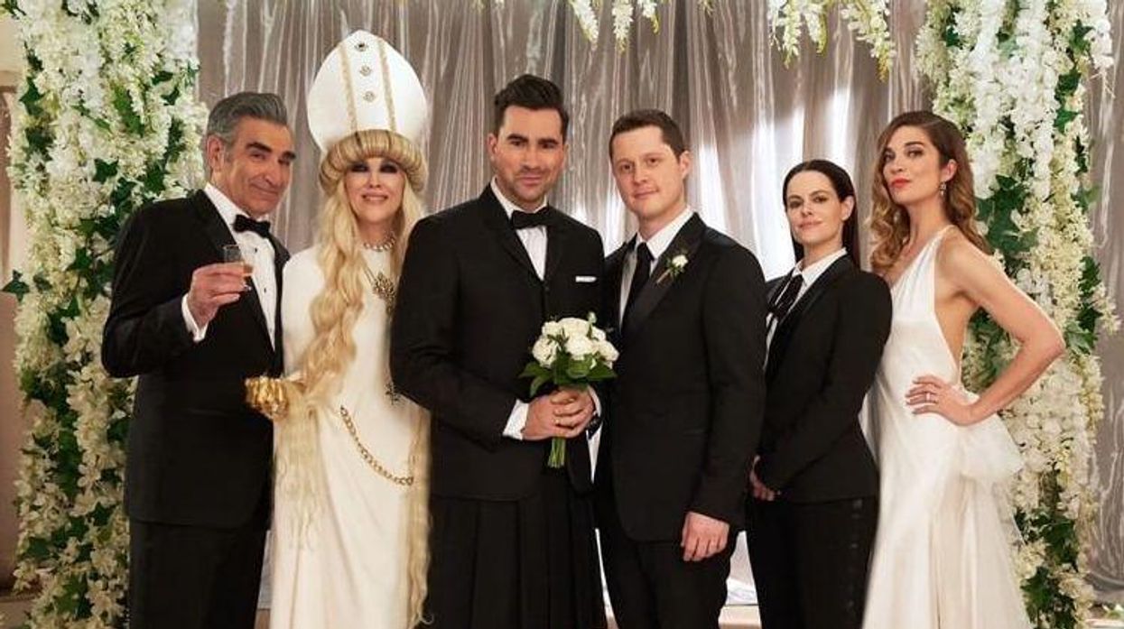 Schitt's Creek wedding