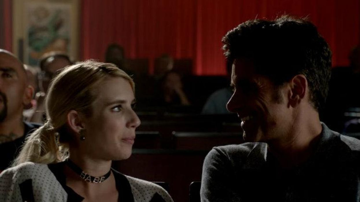 Scream Queens, Emma Roberts, John Stamos