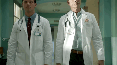 scream queens lautner stamos gif