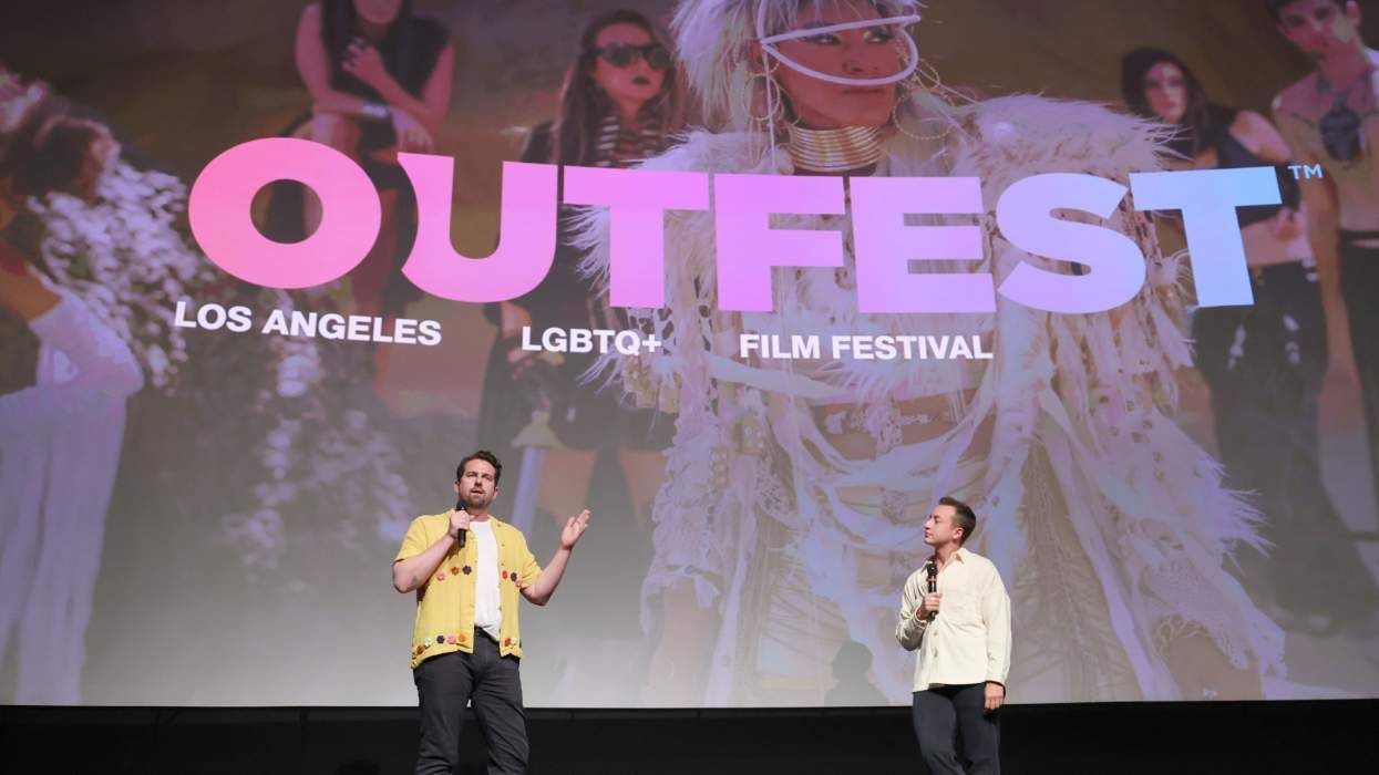 Screening of Down Low film at Outfest Los Angeles in July 2023