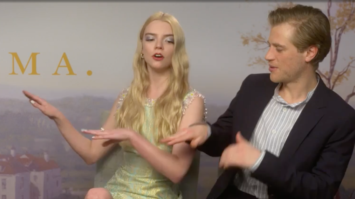 Screenshot from interview