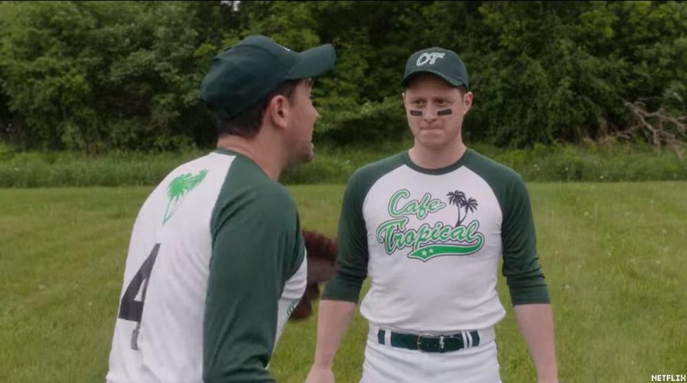 Screenshot from Schitt's Creek.