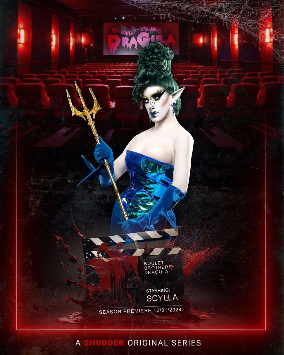 Scylla on The Boulet Brothers' Dragula season 6