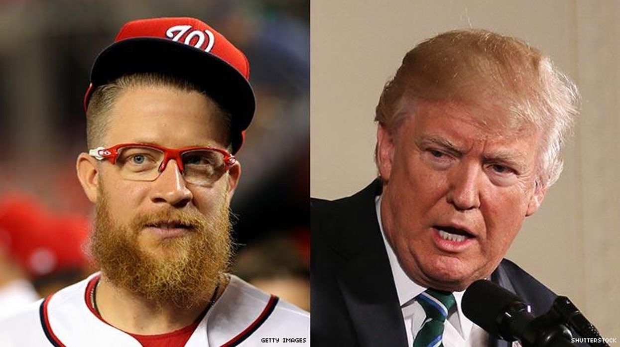 Sean Doolittle and Donald Trump