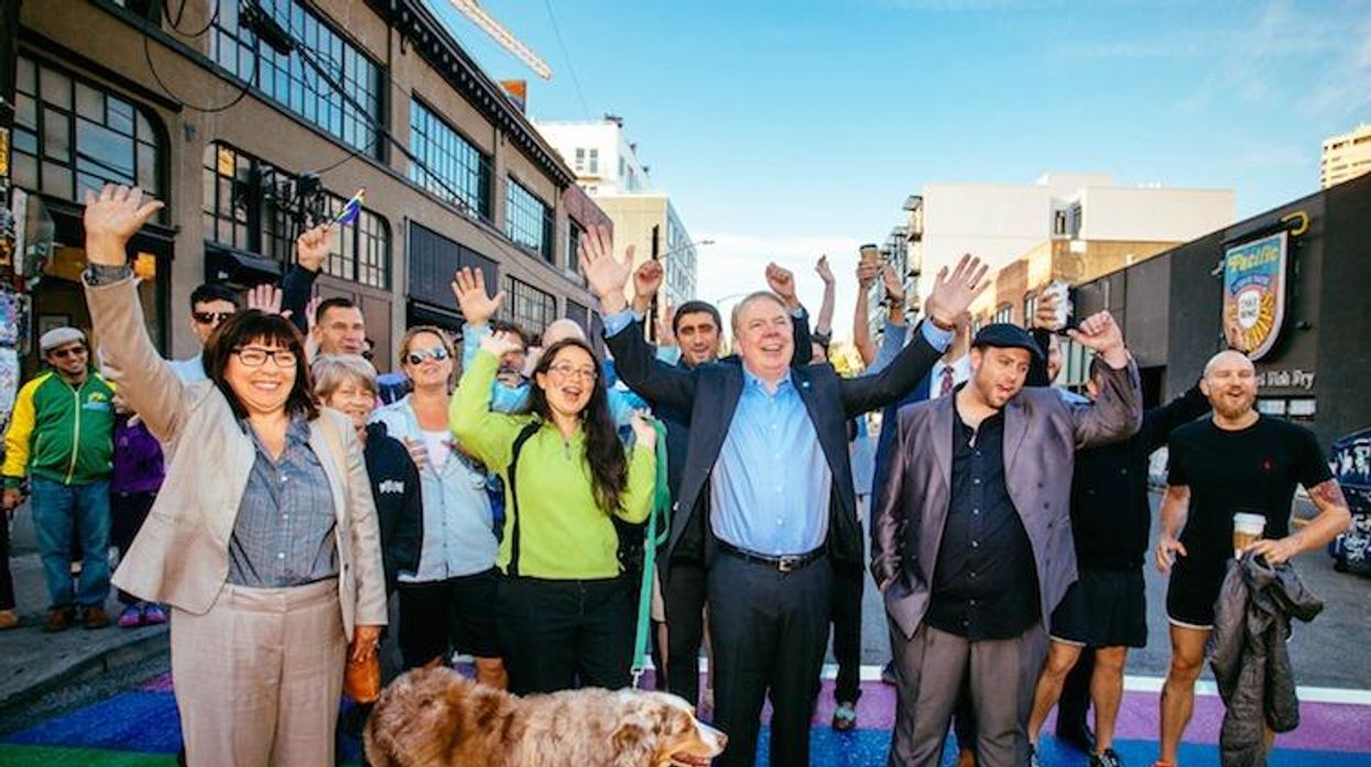 Seattle Rainbow Crosswalks