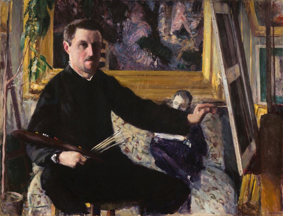 Self-Portrait at the Easel 1879