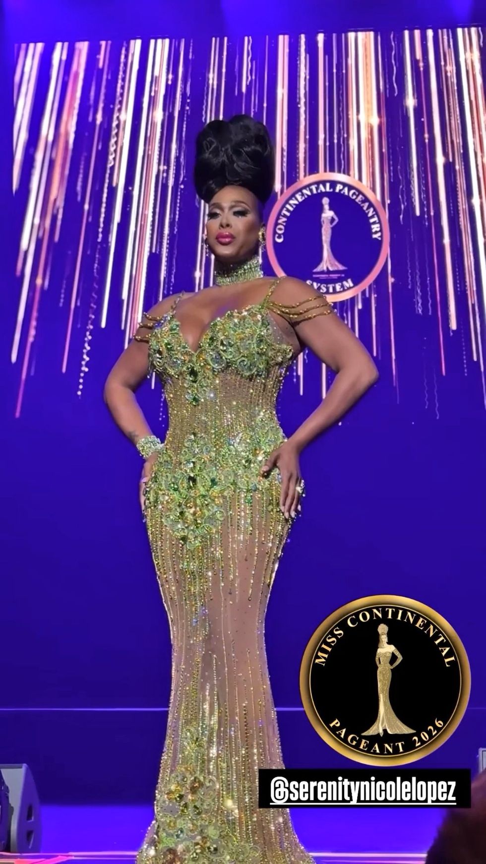 Serenity Lopez Lord at Miss Continental 2026