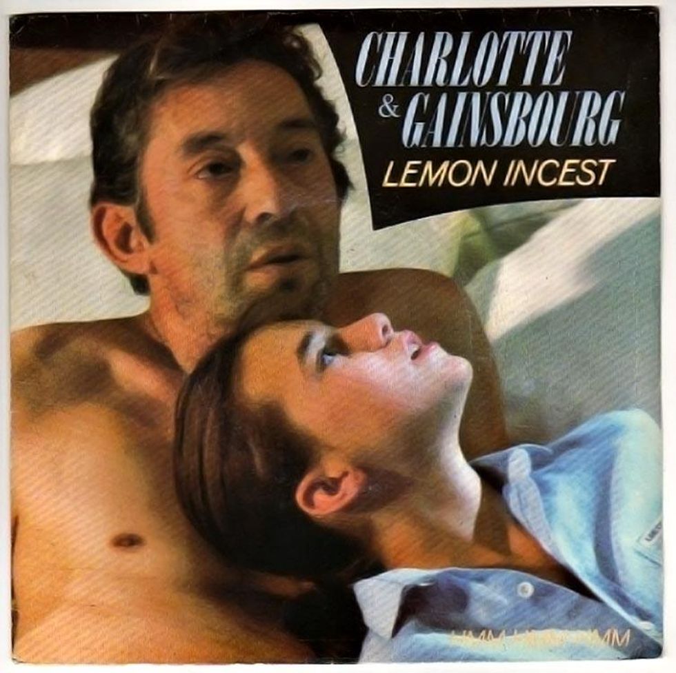 Serge Gainsbourg, her dad and duet partner on the scandalous 1984 single 'Lemon Incest'