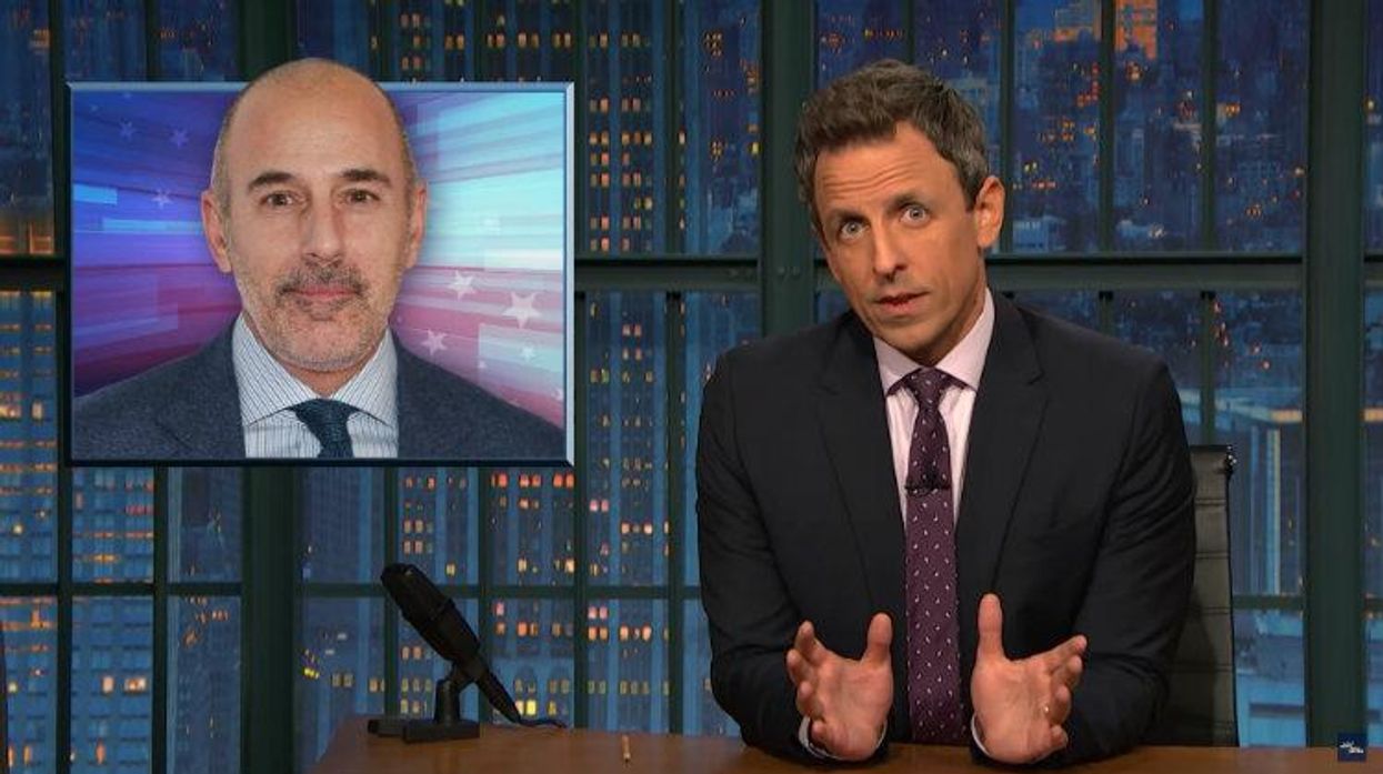 Seth Meyers, Matt Lauer, NBC, Late Night