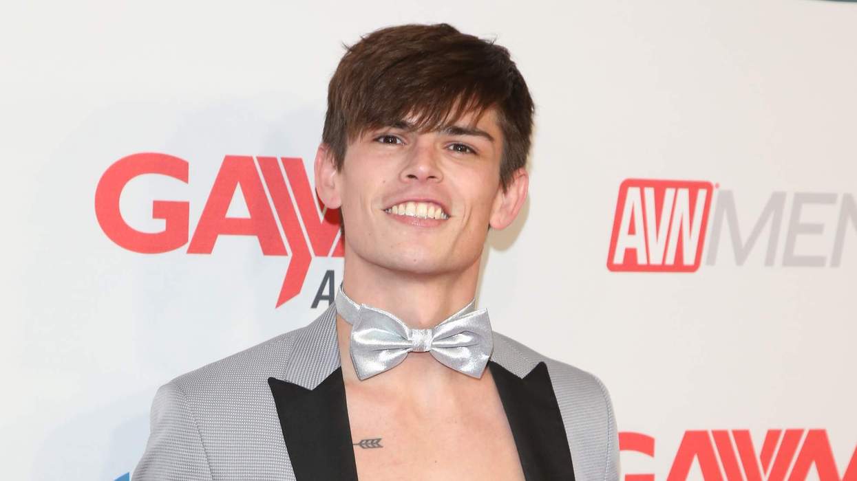 Seth Peterson attends the 2023 GayVN Awards.